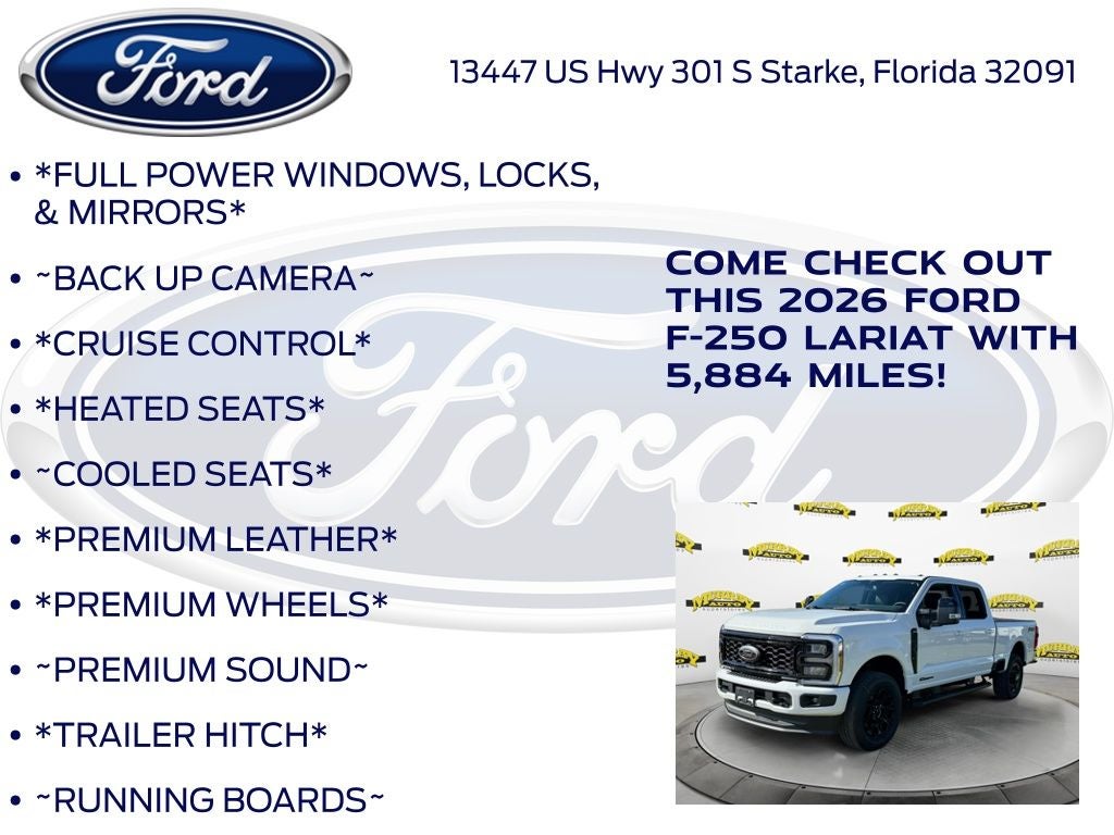 2026 Ford F-250SD Lariat 608A