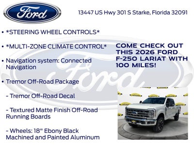 2026 Ford F-250SD Lariat 608A