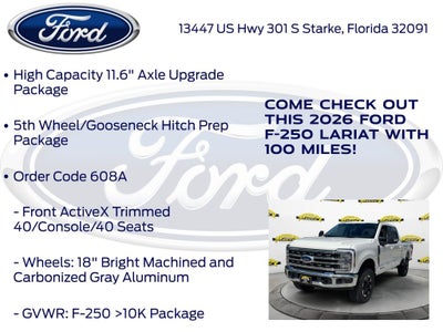2026 Ford F-250SD Lariat 608A