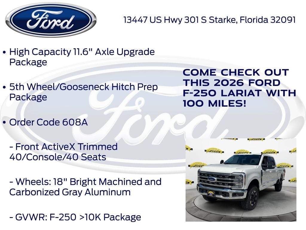 2026 Ford F-250SD Lariat 608A