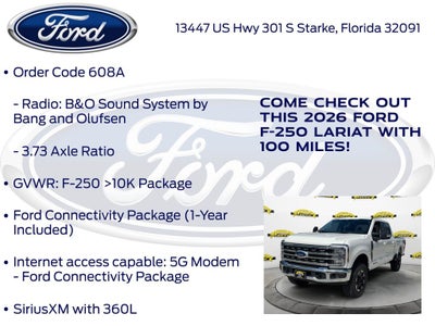2026 Ford F-250SD Lariat 608A