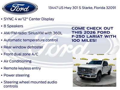2026 Ford F-250SD Lariat 608A