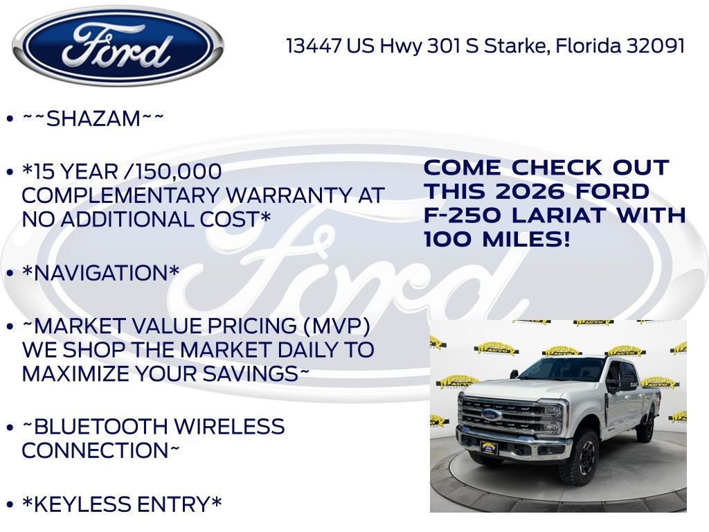 2026 Ford F-250SD Lariat 608A