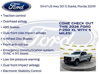 2026 Ford F-250SD XL 600A