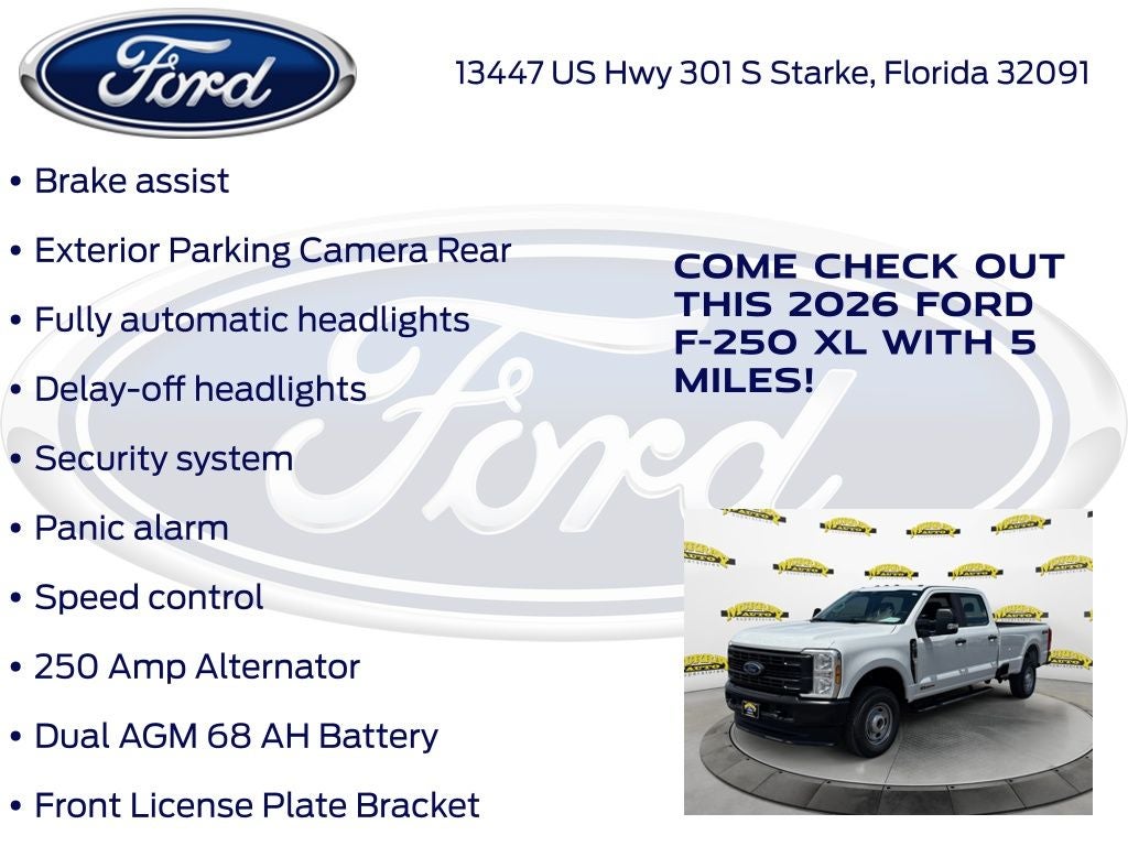 2026 Ford F-250SD XL 600A