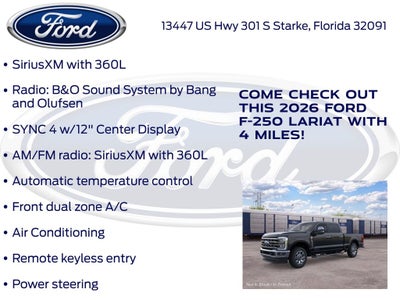 2026 Ford F-250SD Lariat 608A