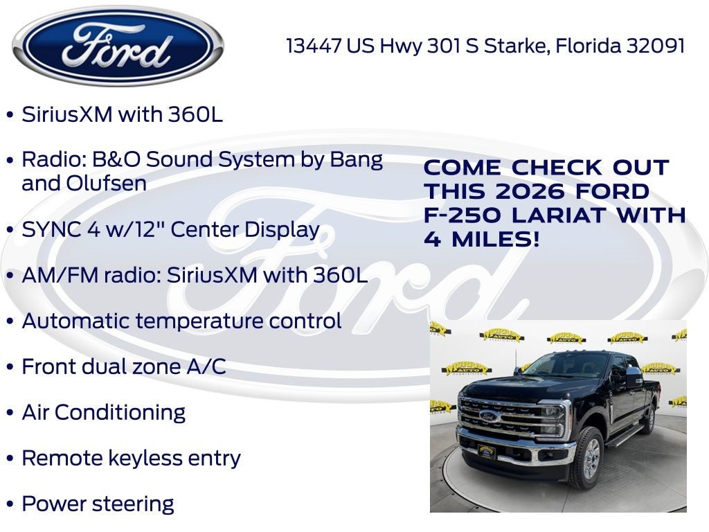 2026 Ford F-250SD Lariat 608A