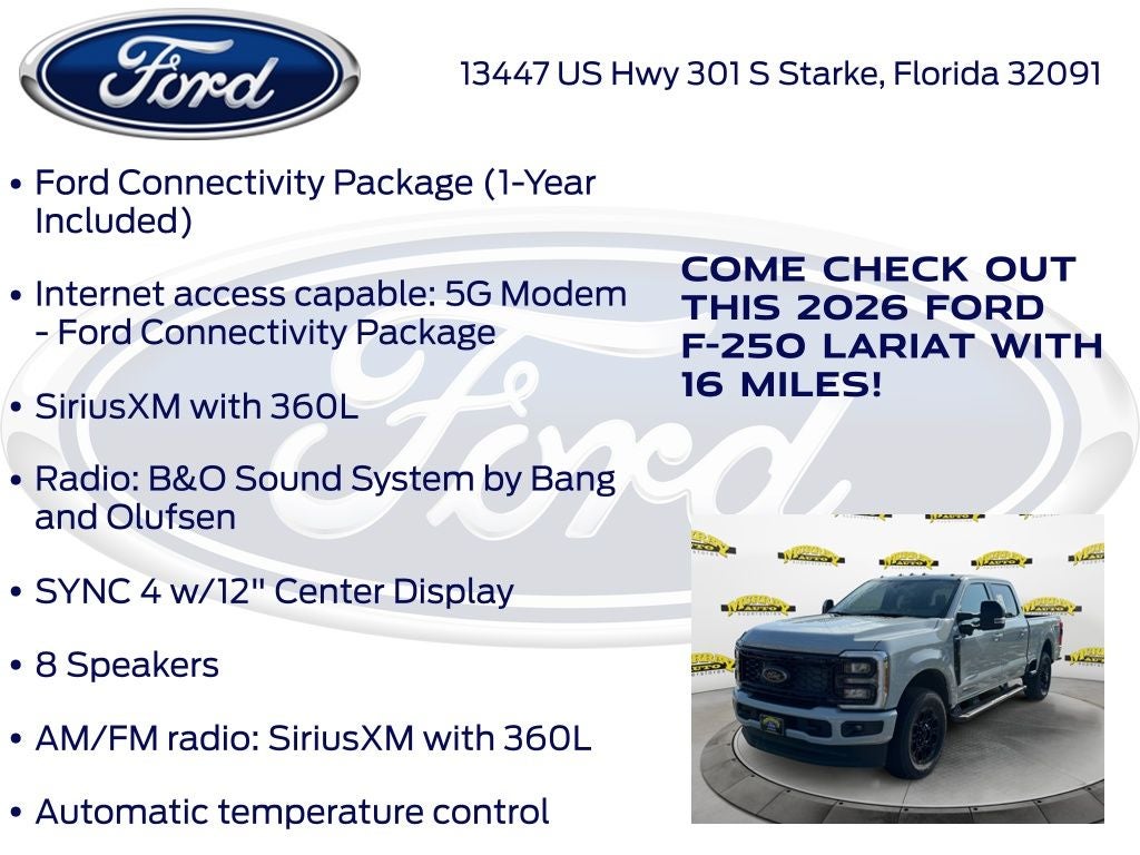2026 Ford F-250SD Lariat 608A