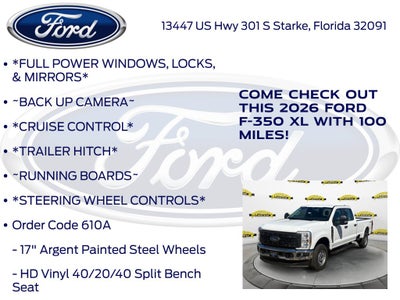 2026 Ford F-350SD XL 610A