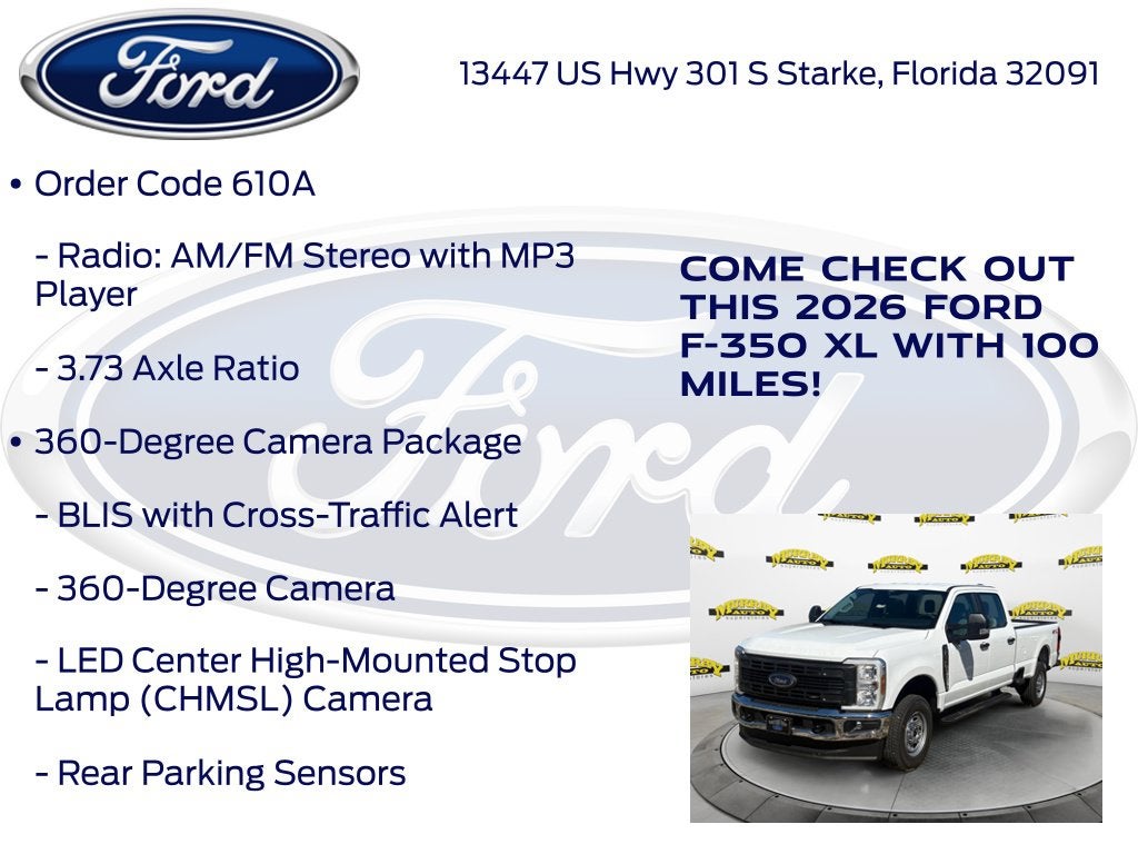 2026 Ford F-350SD XL 610A