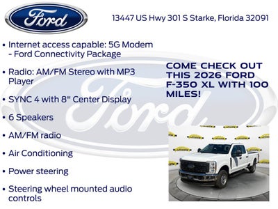 2026 Ford F-350SD XL 610A