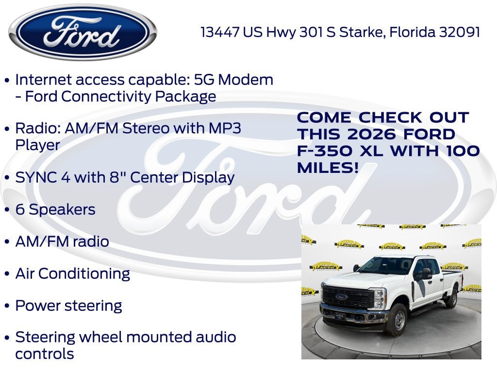 2026 Ford F-350SD XL 610A