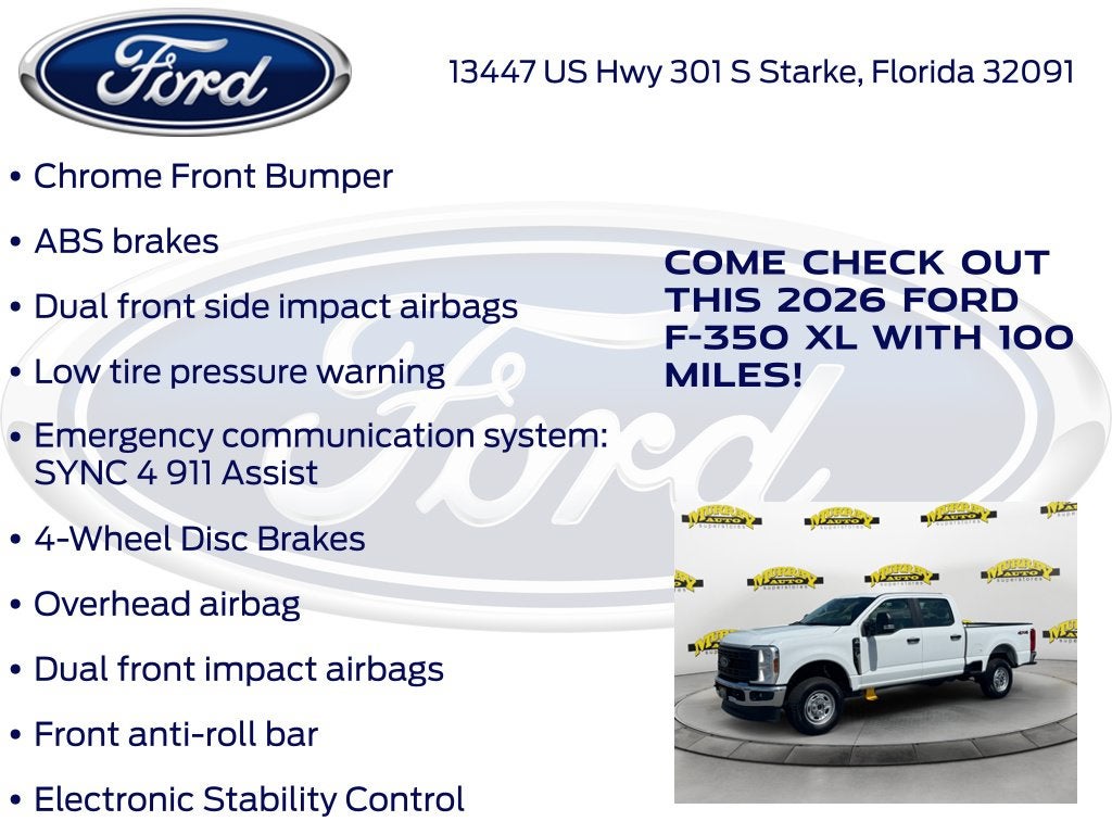 2026 Ford F-350SD XL 610A