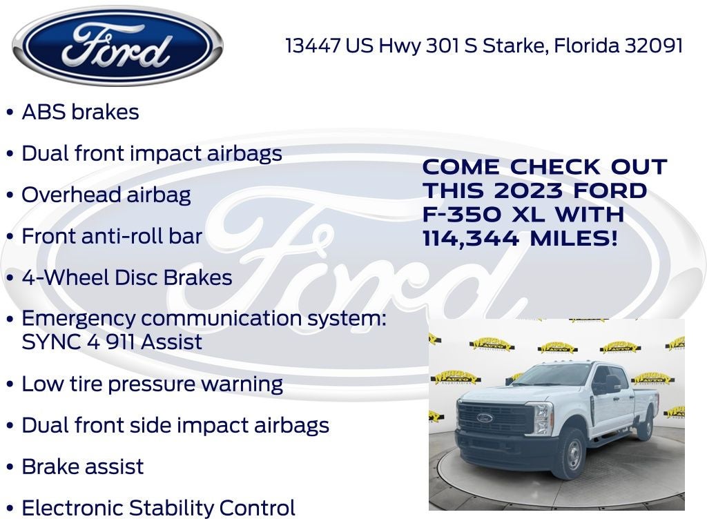 2023 Ford F-350SD XL