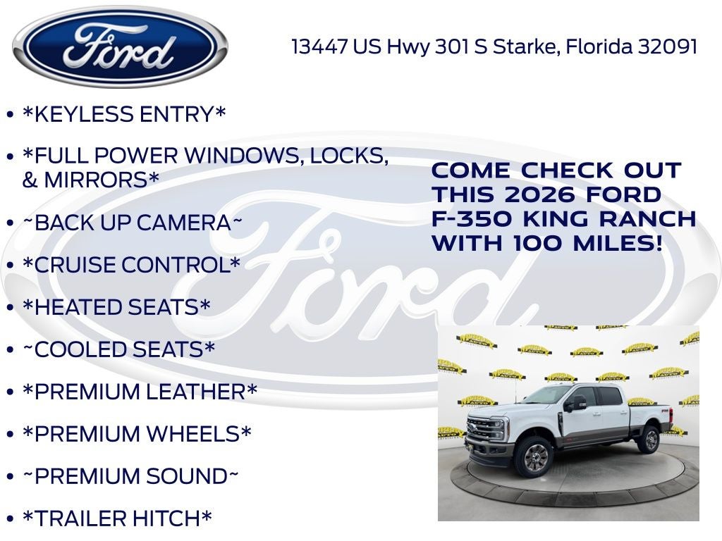 2026 Ford F-350SD King Ranch 710A