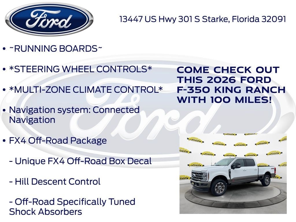 2026 Ford F-350SD King Ranch 710A