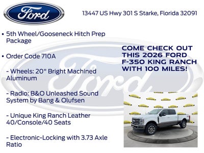 2026 Ford F-350SD King Ranch 710A
