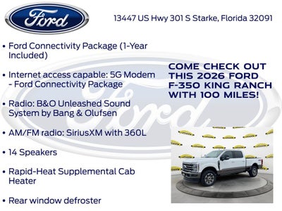 2026 Ford F-350SD King Ranch 710A