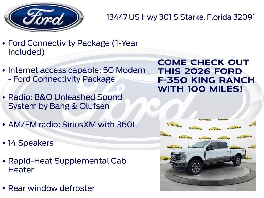 2026 Ford F-350SD King Ranch 710A