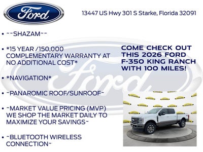 2026 Ford F-350SD King Ranch 710A
