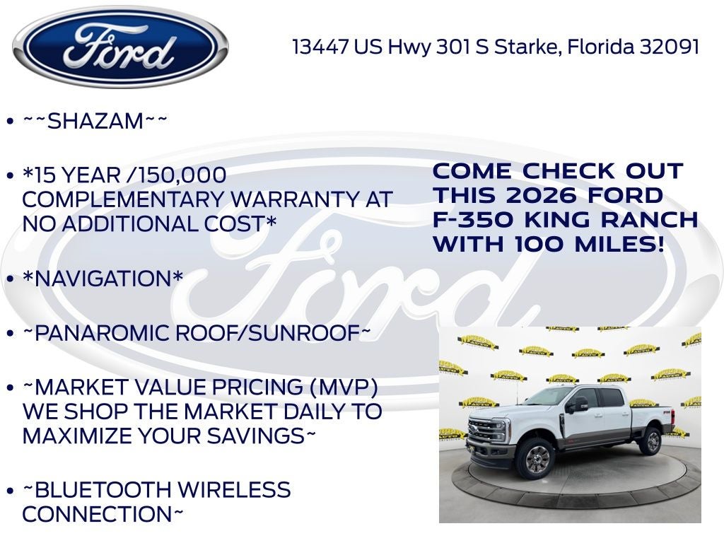 2026 Ford F-350SD King Ranch 710A