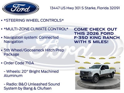 2026 Ford F-350SD King Ranch 710A