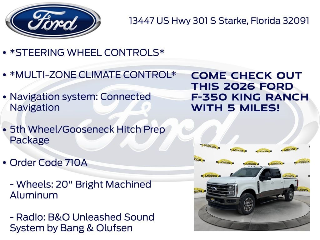 2026 Ford F-350SD King Ranch 710A