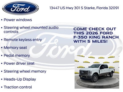2026 Ford F-350SD King Ranch 710A