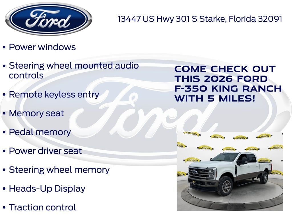 2026 Ford F-350SD King Ranch 710A