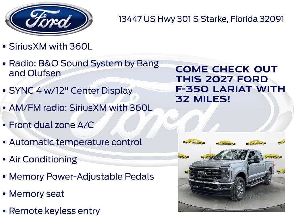 2027 Ford F-350SD Lariat 618A
