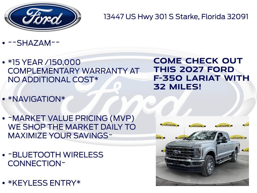 2027 Ford F-350SD Lariat 618A