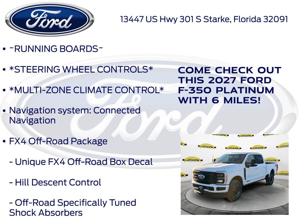 2027 Ford F-350SD Platinum 713A