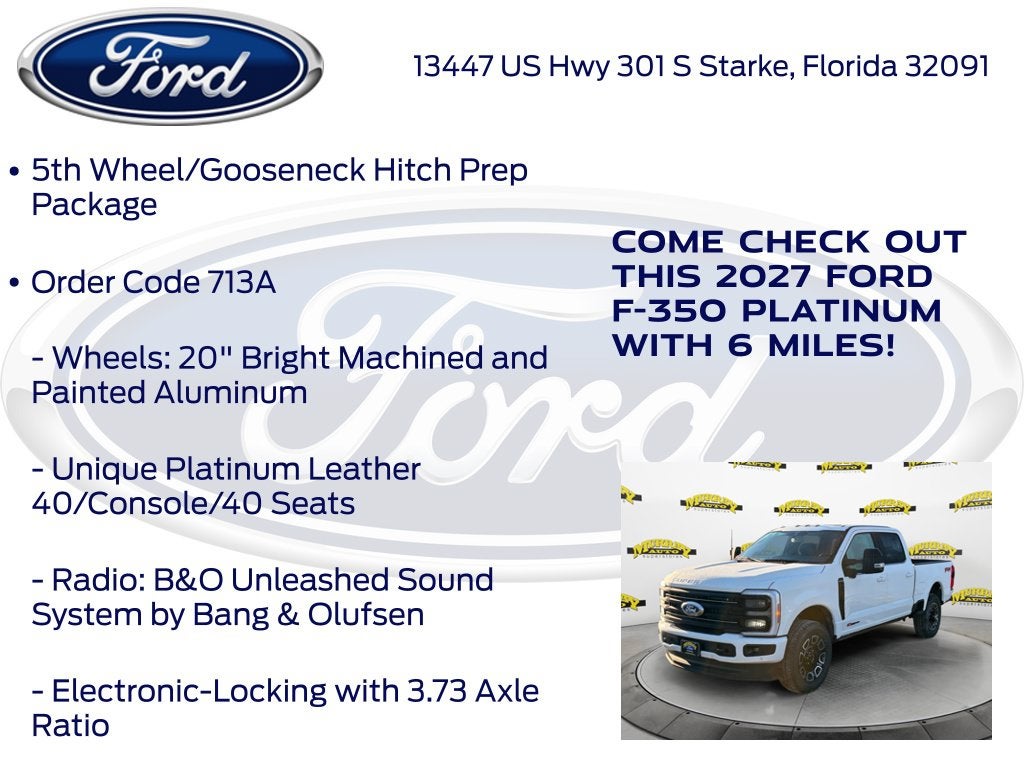 2027 Ford F-350SD Platinum 713A