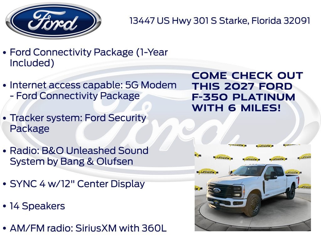 2027 Ford F-350SD Platinum 713A