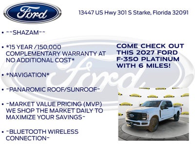 2027 Ford F-350SD Platinum 713A