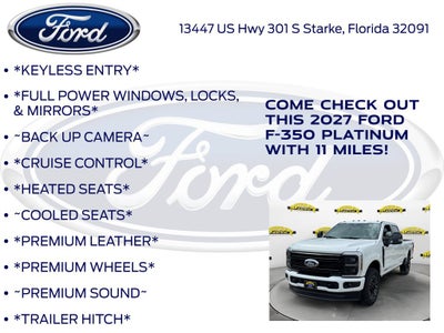 2027 Ford F-350SD Platinum 713A