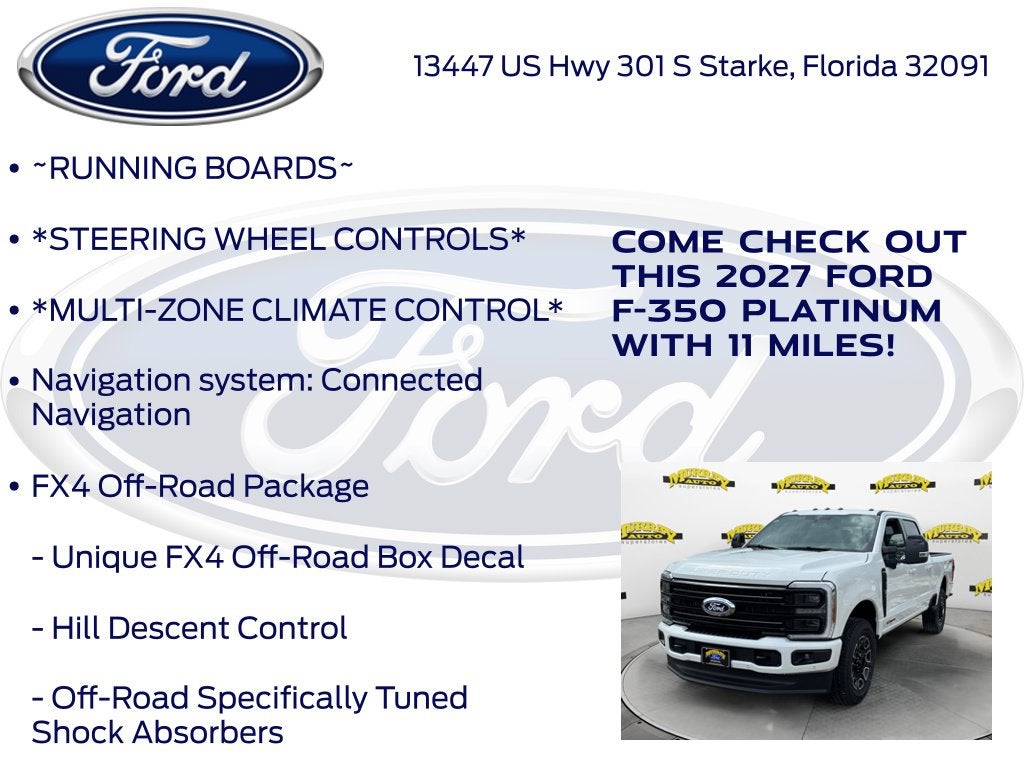 2027 Ford F-350SD Platinum 713A