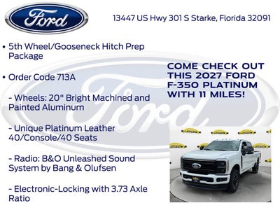2027 Ford F-350SD Platinum 713A