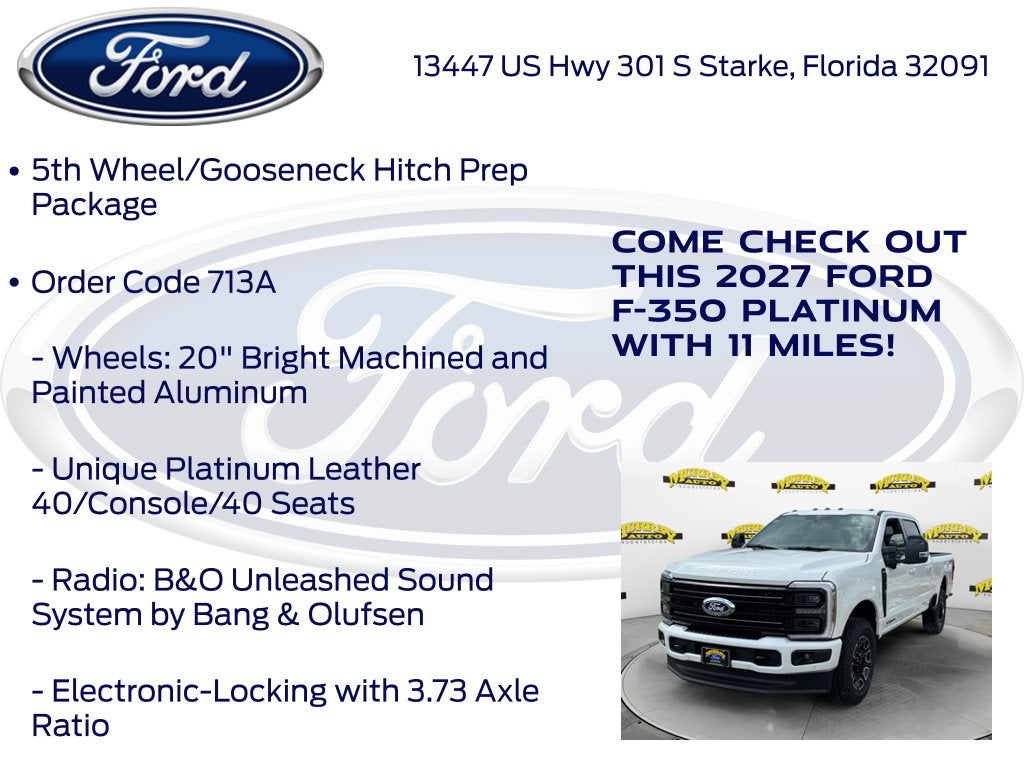 2027 Ford F-350SD Platinum 713A