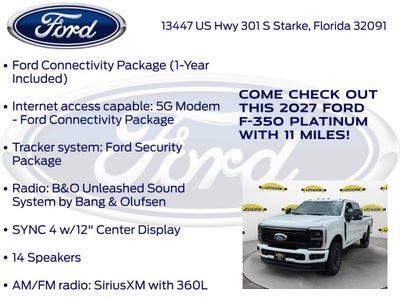 2027 Ford F-350SD Platinum 713A