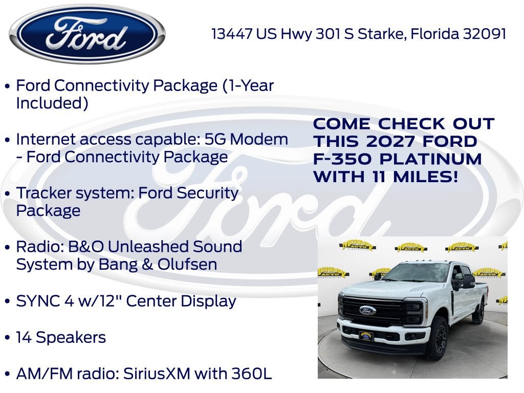 2027 Ford F-350SD Platinum 713A