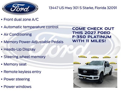 2027 Ford F-350SD Platinum 713A