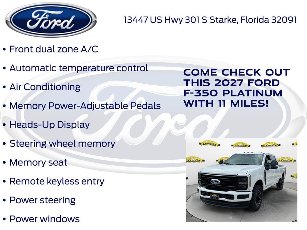 2027 Ford F-350SD Platinum 713A