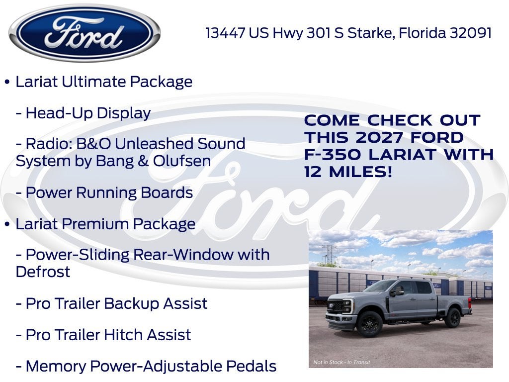 2027 Ford F-350SD Lariat 618A