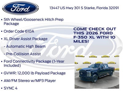 2026 Ford F-350SD XL 610A