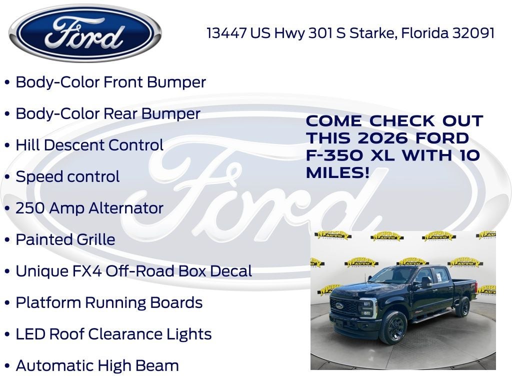 2026 Ford F-350SD XL 610A