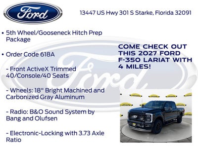 2027 Ford F-350SD Lariat 618A