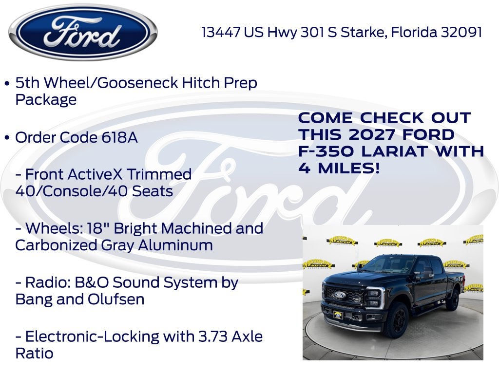 2027 Ford F-350SD Lariat 618A