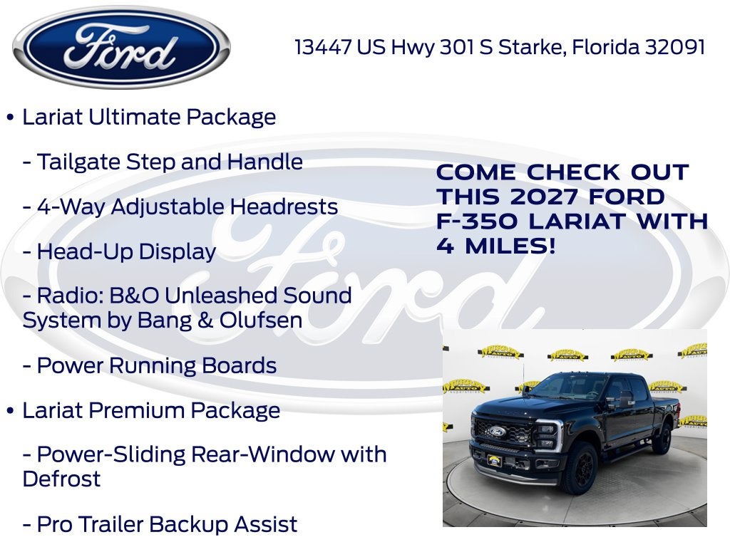 2027 Ford F-350SD Lariat 618A