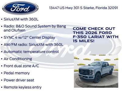 2026 Ford F-350SD Lariat 618A